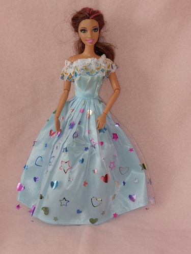 Barbie puppen kleid - barbie, geburtstag
