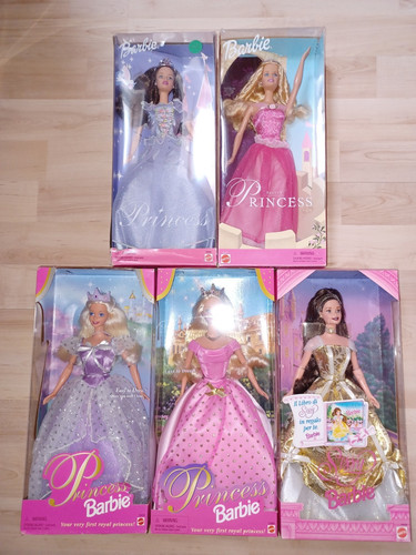 Barbie puppen princess - 5,